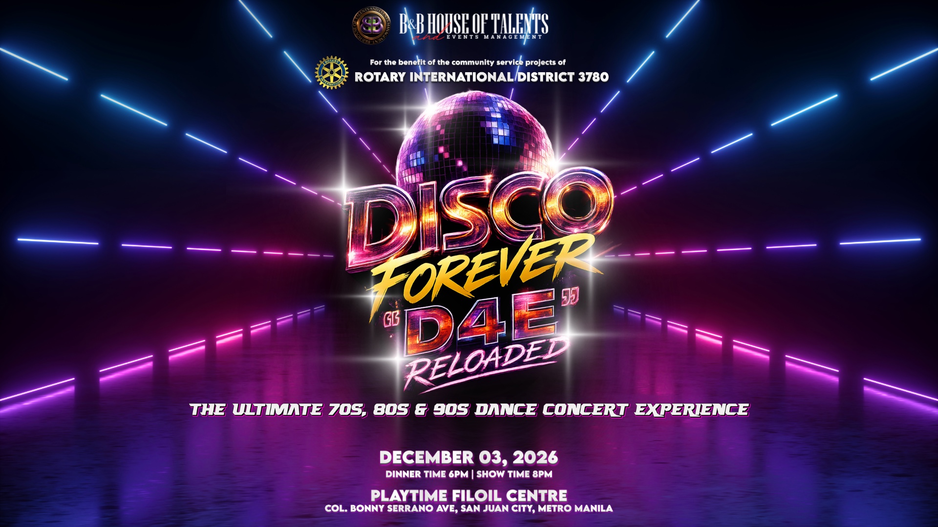 Disco Forever “D4E” RELOADED!